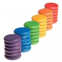 Grapat 36 x coins (6 colors)