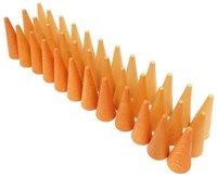 Grapat wooden toy Mandala orange cones - open ended play fun