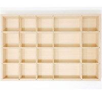 Grapat wooden sorting box Tinker Tray - toy storage organizer