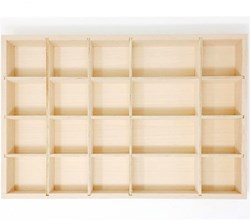 Grapat wooden sorting box Tinker Tray - toy storage organizer