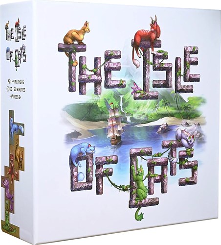 Asmodee board game The Isle of Cats Revised Edition cat rescue game