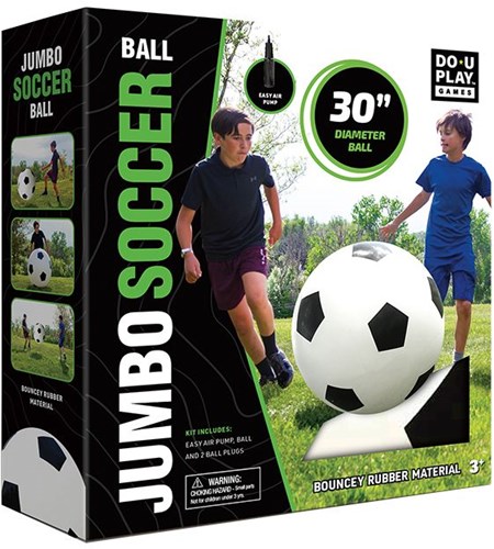 DoUPlay Jumbo Football 76cm - Outdoor Toy Ball for Fun Play-3