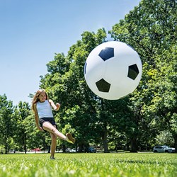 DoUPlay Jumbo Football 76cm - Outdoor Toy Ball for Fun Play