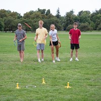 DoUPlay ring toss game Trigo for kids and family - outdoor toy