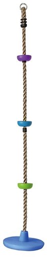 Trelines climbing rope swing 1.8m - outdoor toy with seat-3