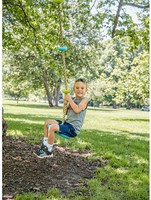 Trelines climbing rope swing 1.8m - outdoor toy with seat-2