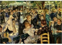 Educa jigsaw puzzle art Bal du Moulin de la Galette 3000 pieces-3