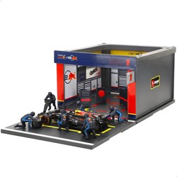 Bburago F1 Red Bull Racing RB20 2024 Verstappen Diorama 1:43 Toy Car