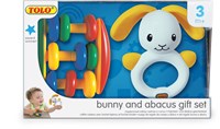 Tolo Bunny and Abacus toy gift set - educational and colorful-3