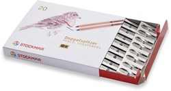 Stockmar double pencil sharpener metal colored pencils durable