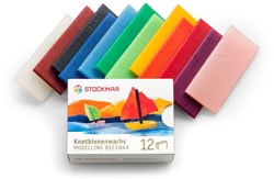 Stockmar beeswax modeling set 12 colors 100x40 mm
