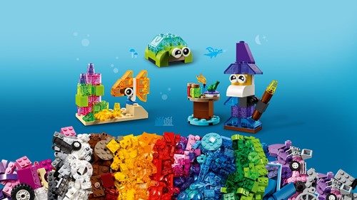 Lego classic transparent clearance