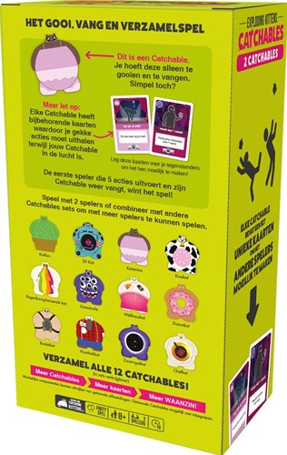Asmodee card game Exploding Kittens Catchables Katastrofe & Katerina expansion-2