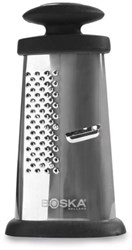 Boska cheese grater table grater with 3 grating methods multifunctional black silver