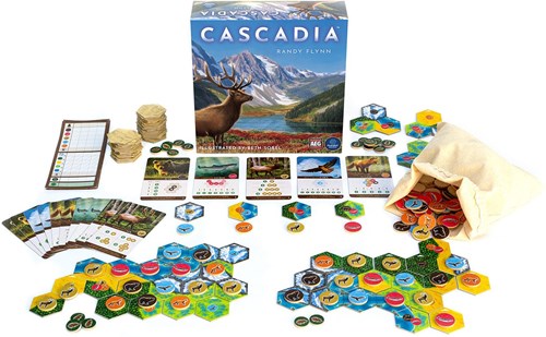 Asmodee board game Cascadia - strategic family game nature-3