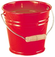 nic metal buckets toy set 6 pieces multicolor water fun