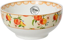 Decoris porcelain bowl 15cm orange peach tableware dining