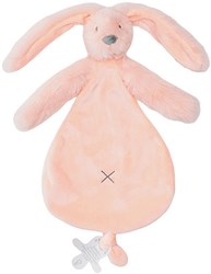 Happy Horse comfort blanket bunny Richie recycled peach pink 25 cm baby gift