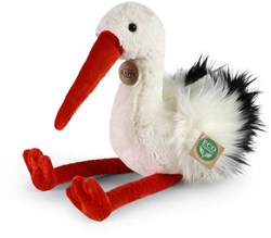 Rappa plush stork 39 cm eco-friendly cuddly toy for kids