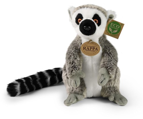 Rappa plush lemur 22 cm eco-friendly cuddly toy for kids-2