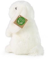 Rappa plush rabbit white standing 18 cm sustainable toy-2
