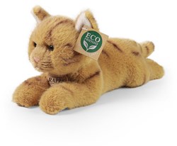 Rappa plush cuddly cat brown 20 cm eco-friendly toy