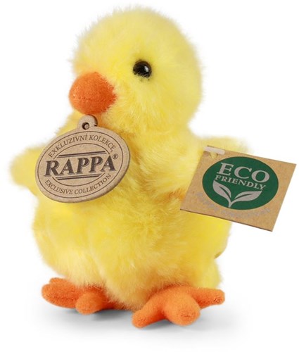 Rappa plush chick eco-friendly yellow 10 cm toy