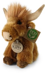 Rappa plush highland cow cuddly toy 16 cm eco-friendly toy