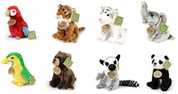 Rappa plush exotic stuffed animals 8 types 15 cm toy