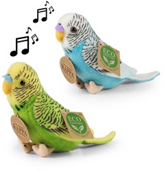 Rappa plush budgie eco-friendly 11cm toy for kids