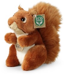 Rappa plush squirrel toy - stuffed animal squirrel 18 cm multicolor