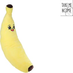 Take Me Home plush banana cuddle toy yellow - 100cm large pillow