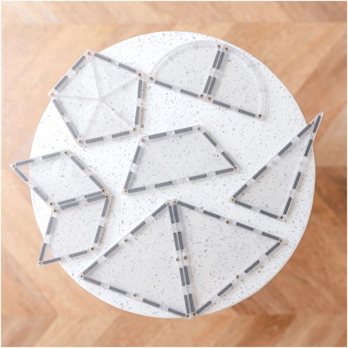 Connetix Clear Shape Expansion Pack 24 pcs-3