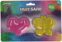 Amazing Cool kinetic sand playset - Silly Sand 2 pack - play sand-3
