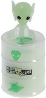Oil barrel slime glow in the dark with alien toy slime glow effect-3