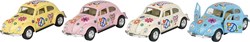 Goki Volkswagen Classical Beetle (1967) with print ,die-cast,1:32