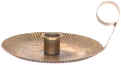 HBX natural living candle holder metal gold modern Ø19.5xh9cm decoration