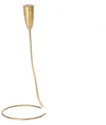 HBX natural living candle holder metal gold luxury home decoration