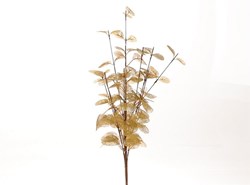 HBX natural living artificial branch decoration Euca Cinerea gold 40x25cm
