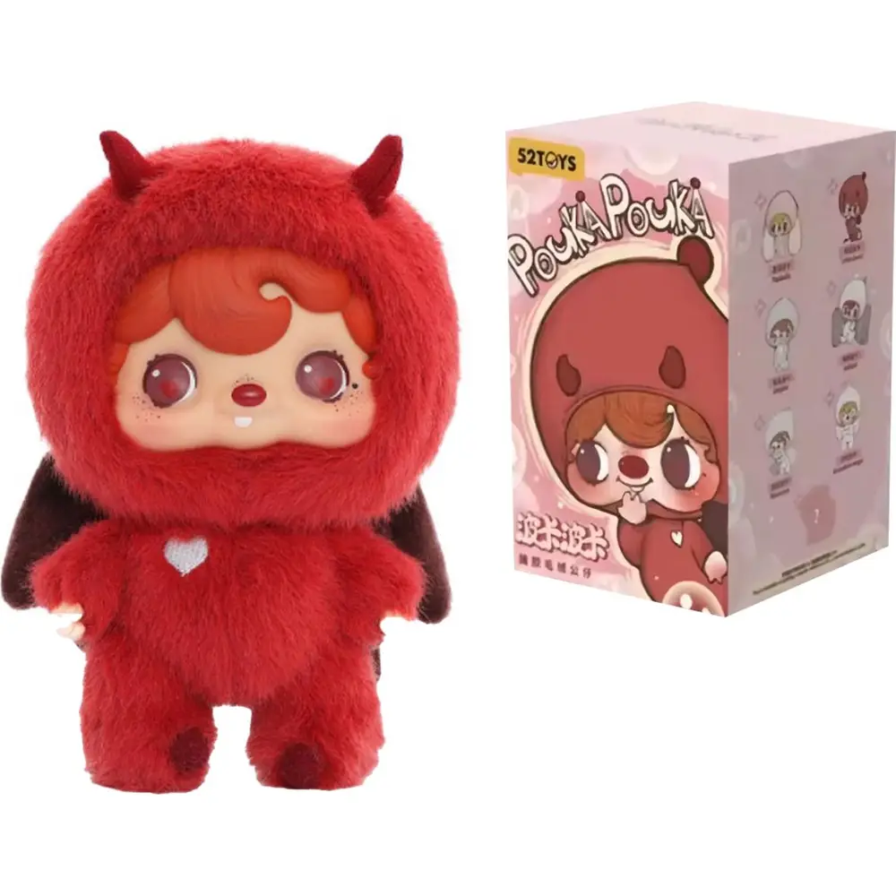 Poukapouka mood bubbles vinyl plush