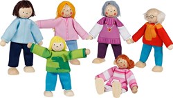 Goki Flexible puppets Modern family