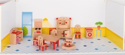 Goki Furniture for flexible puppets, kitchen