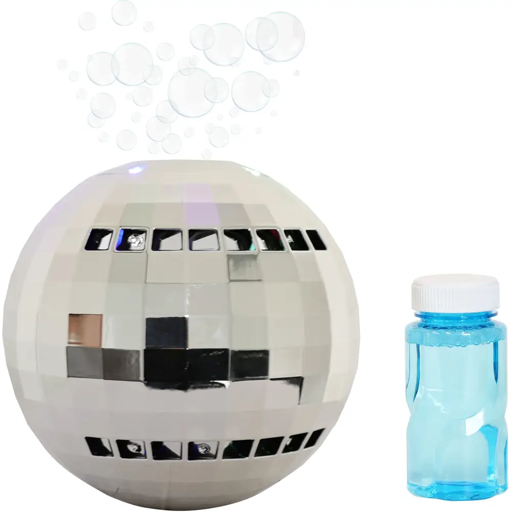 Vedes bubble machine disco ball with lights - children's toy