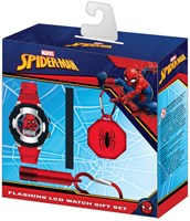 Accutime Spiderman kids watch gift set digital with accessories superhero