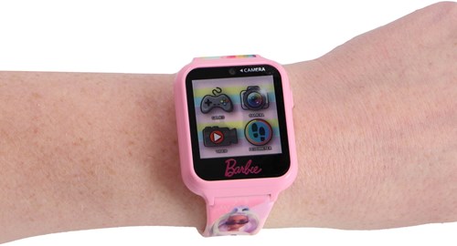 Accutime Barbie interactive kids watch with camera and games-3