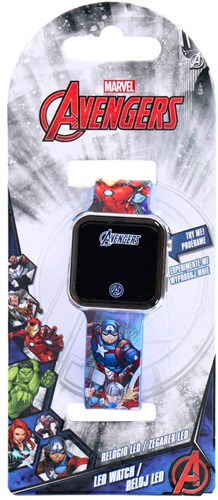 Accutime Avengers kids watch LED digital blue with date and time-2