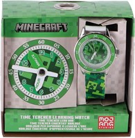 Accutime Minecraft kids watch learn to tell time - Time Teacher
