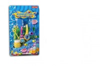 Bubbles set deluxe 8-piece colorful toy for children