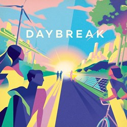 Asmodee board game Daybreak climate game FSC wood paper 1-4 players