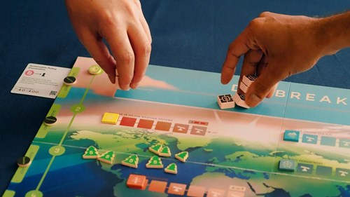 Asmodee board game Daybreak climate game FSC wood paper 1-4 players-3